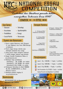 lomba menulis esai nec 2018