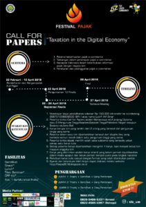 Call for Papers Festival Pajak 2018