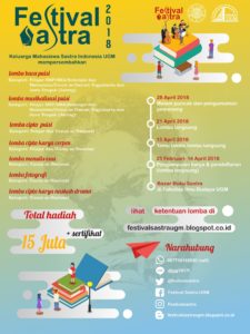 Lomba Menulis Teks Drama Festival Sastra 2018