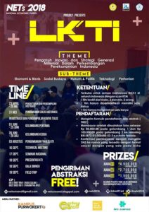 Lomba Karya Tulis Ilmiah NETs 2018
