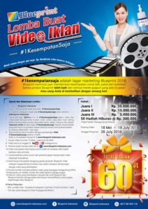 Lomba Membuat Iklan Video Blueprint Indonesia
