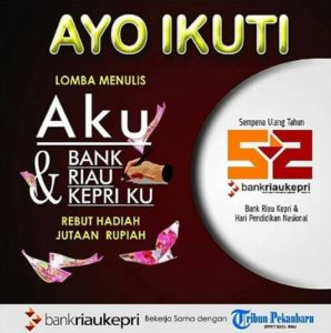 Lomba Menulis Cerita Bank Riau Kepri