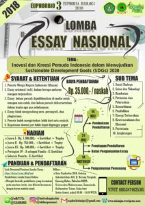 Lomba Menulis Esai Euphorbia 3