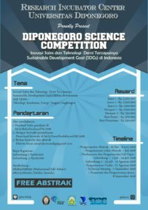 Lomba Menulis Karya Tulis Ilmiah RIC FSM Undip
