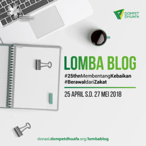 lomba menulis blog dompet dhuafa