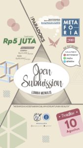 Lomba Menulis Cerpen dan Puisi Metaforia 2018