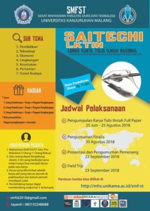 Lomba Menulis Karya Tulis Ilmiah Saitechi