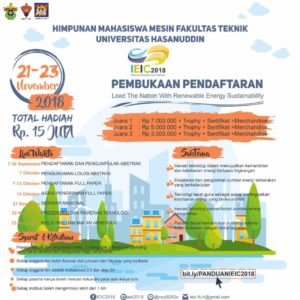 Lomba Menulis Karya Tulis Ilmiah IEIC 2018