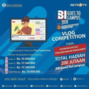 Lomba Menulis Blog Bank Indonesia