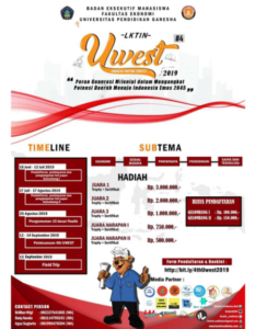 LKTIN Uwest 2019 oleh Universitas Pendidikan Ganesha