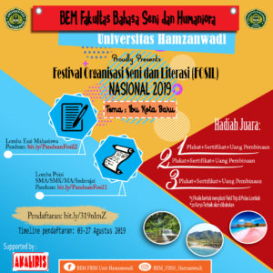 FOSIL 2019 oleh Universitas Hamzanwadi