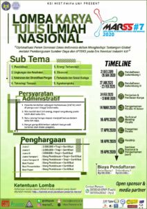 Lomba Karya Tulis Ilmiah Nasional - MARSS #7 FMIPA UNY