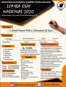 Lomba Menulis Esai Himlu Malang