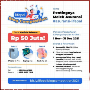 Lomba Menulis Blog dari Lifepal